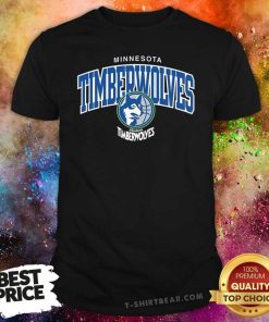 Nice Minnesota Timberwolves Mitchell & Ness Team T-Shirt