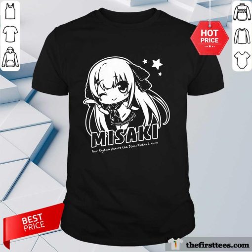 Nice Misaki Tobisawa Aokana Four Rhythm Across The Blue Extra 2 T-Shirt