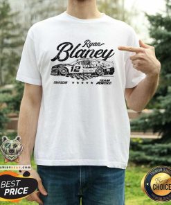 Nice Nascar Ryan Blaney Scrum T-shirt