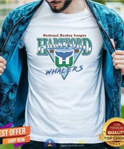 Nice National Hockey League Hartford Whalers Since 1979 T-Shirt