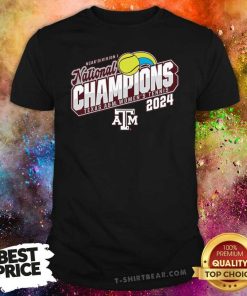 Nice NCCA Division I National Champions Texas A&M Women's Tennis ATM 2024 T-Shirt