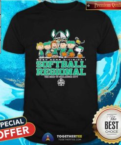 Nice Peanuts 2024 NCAA Division I Softball Regional Cleveland State Vikings T-Shirt