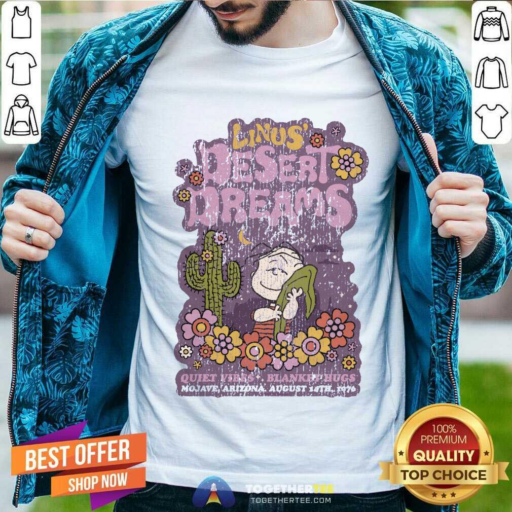 Shirt Nice Peanuts Linus Dersert Dreams T-shirt