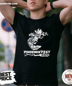 Nice Phoenix Fest 2024 Ember Black T-shirt