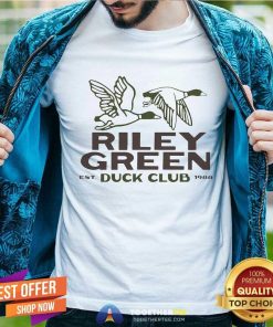 Nice Riley Green Est Duck Club 1988 T-shirt
