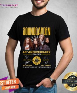Nice Soundgarden 40th Anniversary 1984-2024 T-Shirt