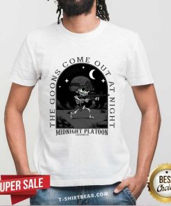 Nice The Goons Come Out At Night Midnight Platoon Clothing Co Born To Creep T-Shirt