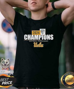Nice UCLA 2024 PAC-12 Softball Tournament Champions T-Shirt