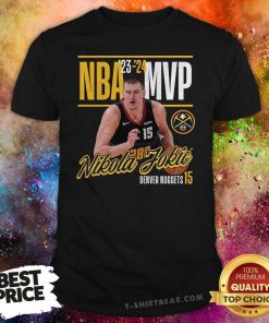 Nikola Jokic Black Denver Nuggets 2024 NBA MVP Drive & Kick T-Shirt