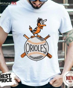 Official Baltimore Orioles Cooperstown Echo MLB T-shirt