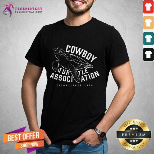Official Cowboys' Turtle Association Established 1936 Retro T-shirt