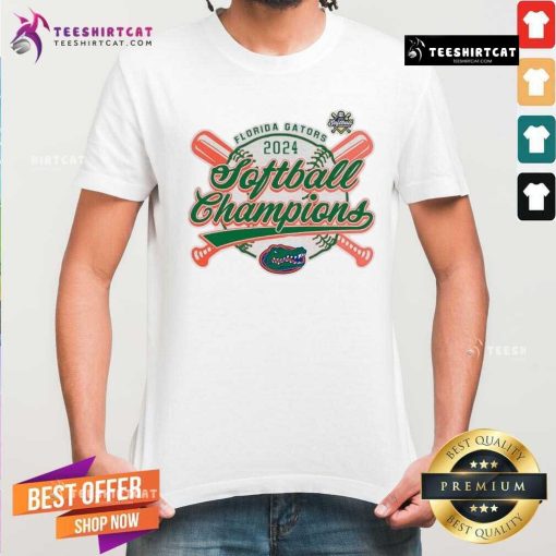 Official Florida Gators 2024 SEC Softball Tournament Champions T-shirt
