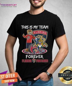 Official Florida Panther This Is My Team Forever T-shirt