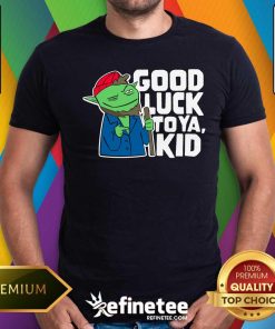 Official Hank Gook Luck To Ya Kid T-Shirt