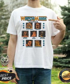 Official Homage WrestleMania Challenge Retro Logo T-Shirt