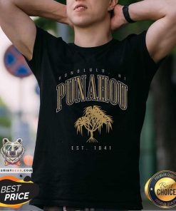 Official Honolulu Hi Punahou Est 1841 T-shirt