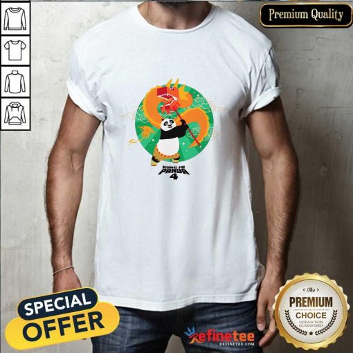 Official Kung Fu Panda 4 Dragon T-Shirt