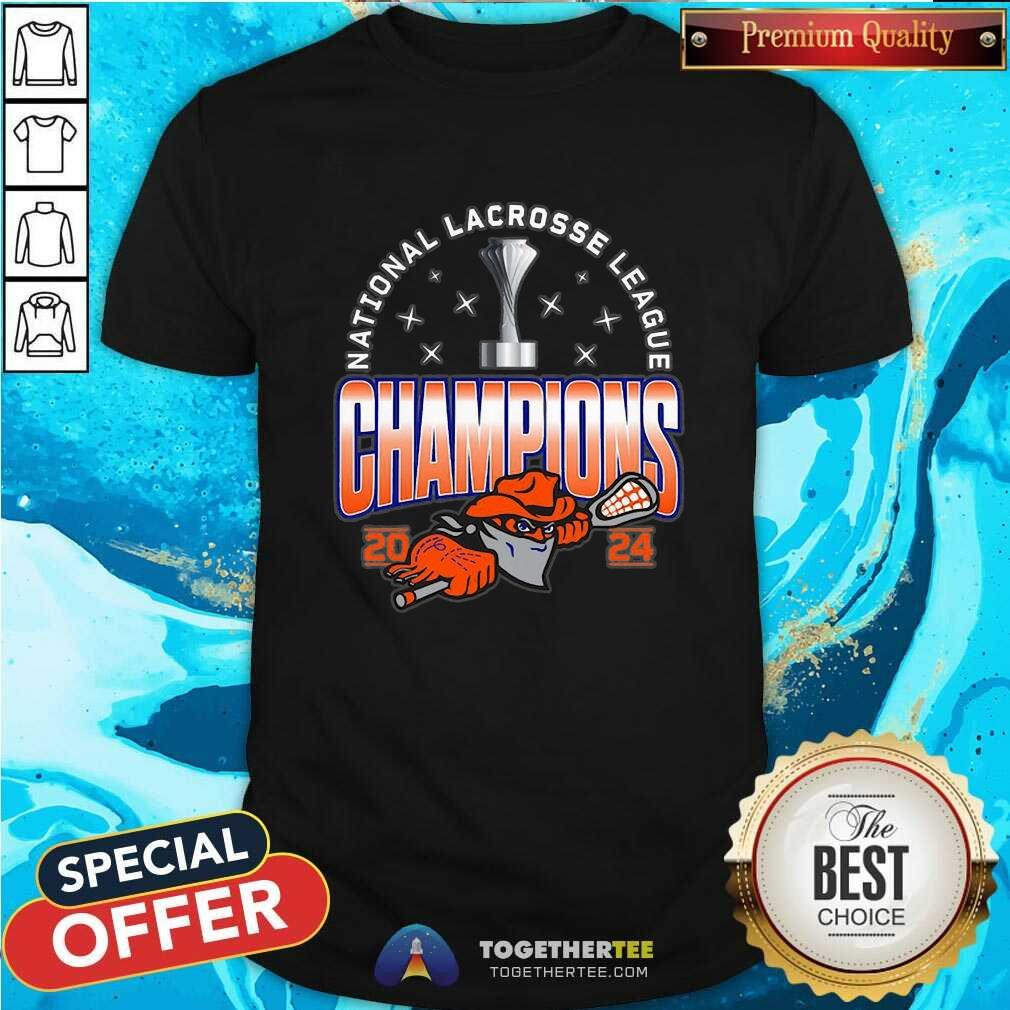 Shirt Official National Lacrosse League Champions Buffalo Bandits 2024 NLL Cup T-shirt