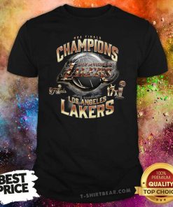 Official NBA Finals Champions Los Angeles Lakers T-shirt
