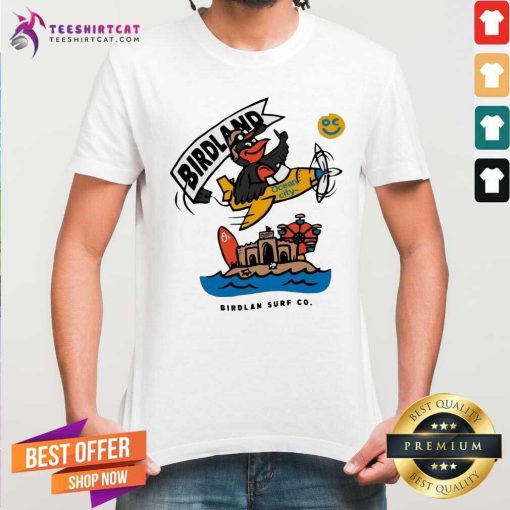 Official Orioles Welcome To Birdland Ocean City T-shirt