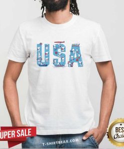 Official Snoopy USA Sports T-Shirt