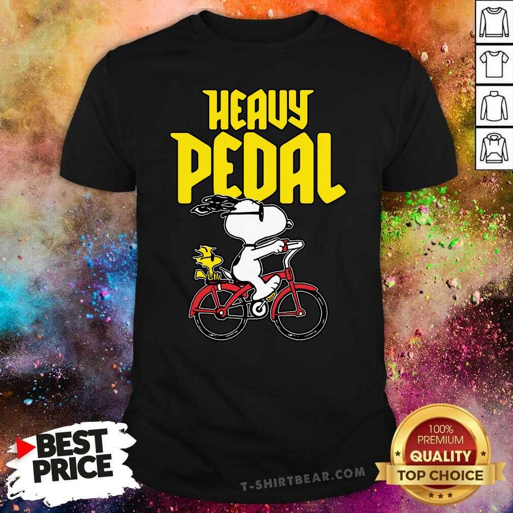 Shirt Official Snoopy & Woodstock Heavy Pedal T-shirt