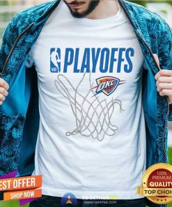 Oklahoma City Thunder 2023-2024 Playoff Net T-shirt