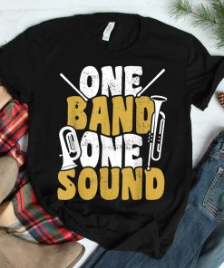 One Band One Sound Marching Band Senior Drumline Shirt