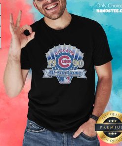 Original Chicago Cubs All Star Game 1990 UBS T-Shirt