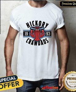 Original Hickory 1993 Crawdads T-shirt