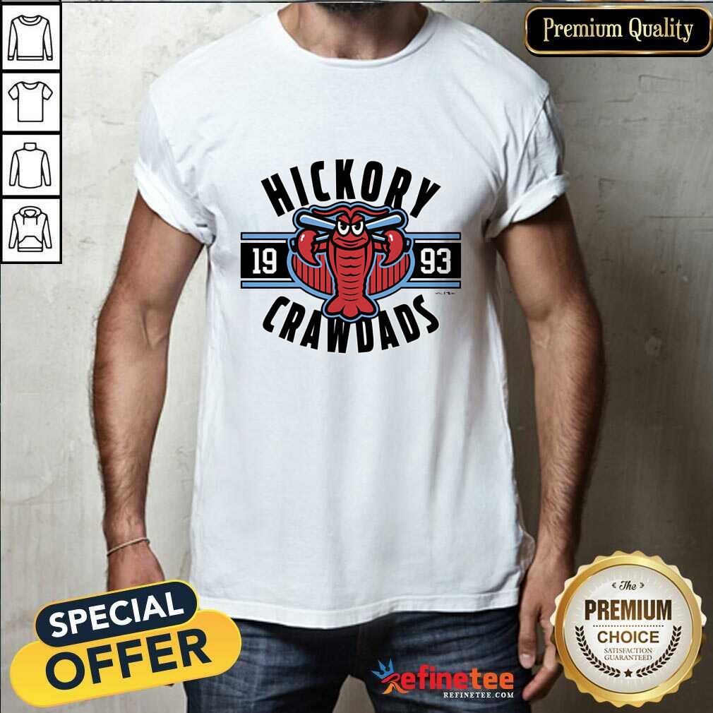 Shirt Original Hickory 1993 Crawdads T-shirt