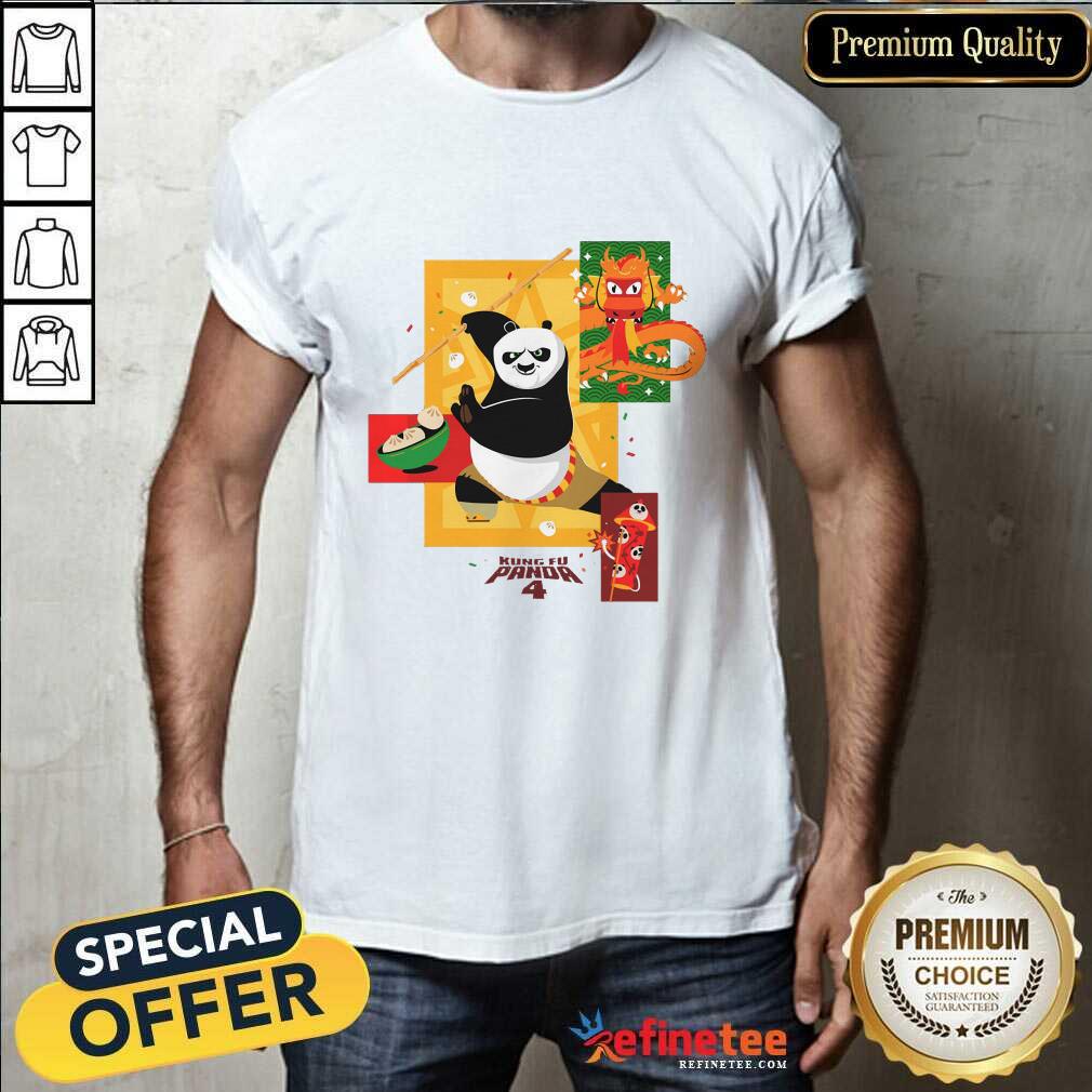 Shirt Original Kung Fu Panda 4 Starburst T-shirt