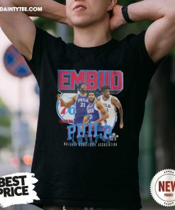 Original Philadelphia 76ers Joel Embiid Phila National Basketball Association T-shirt