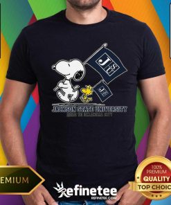 Original Snoopy Jackson State University Road To Oklahoma City T-Shirt