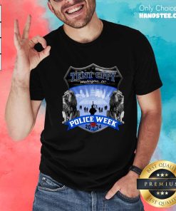 Original Tent City Washington DC Police Week 2024 T-shirt