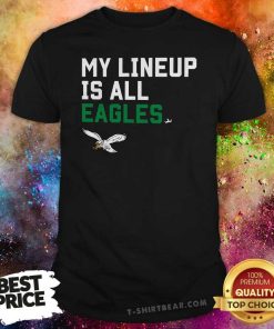 Philadelphia Eagles My Lineup T-shirt