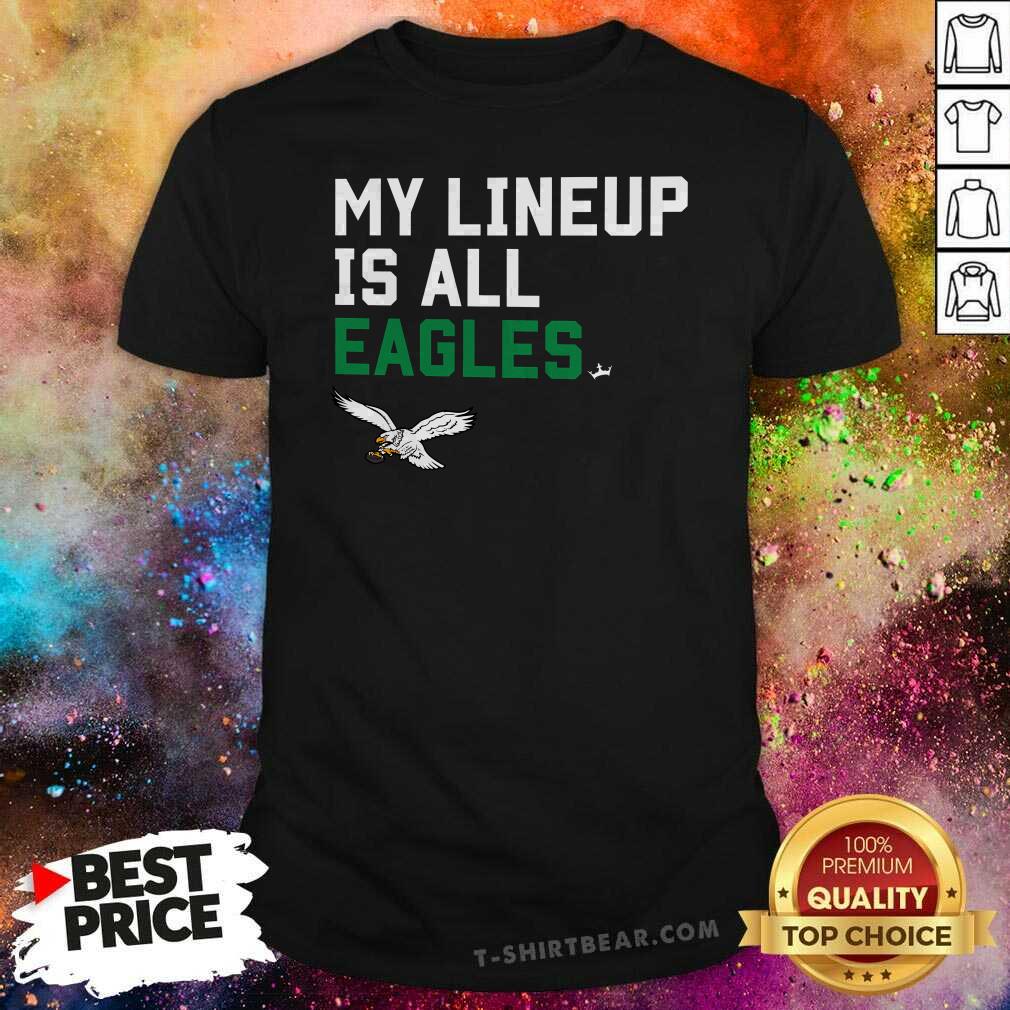 Shirt Philadelphia Eagles My Lineup T-shirt