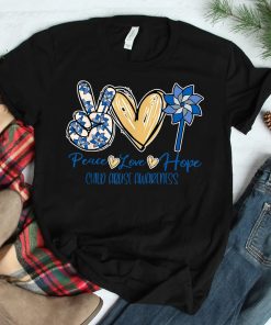 Pinwheel Peace Love Hope Child Abuse Prevention Awareness Shirt