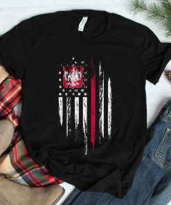 Polish American Flag Combo Poland Usa Polska Patriotic Shirt