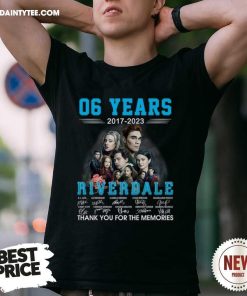 Premium 06 Years 2017-2023 Riverdale Thank You For The Memories T-Shirt