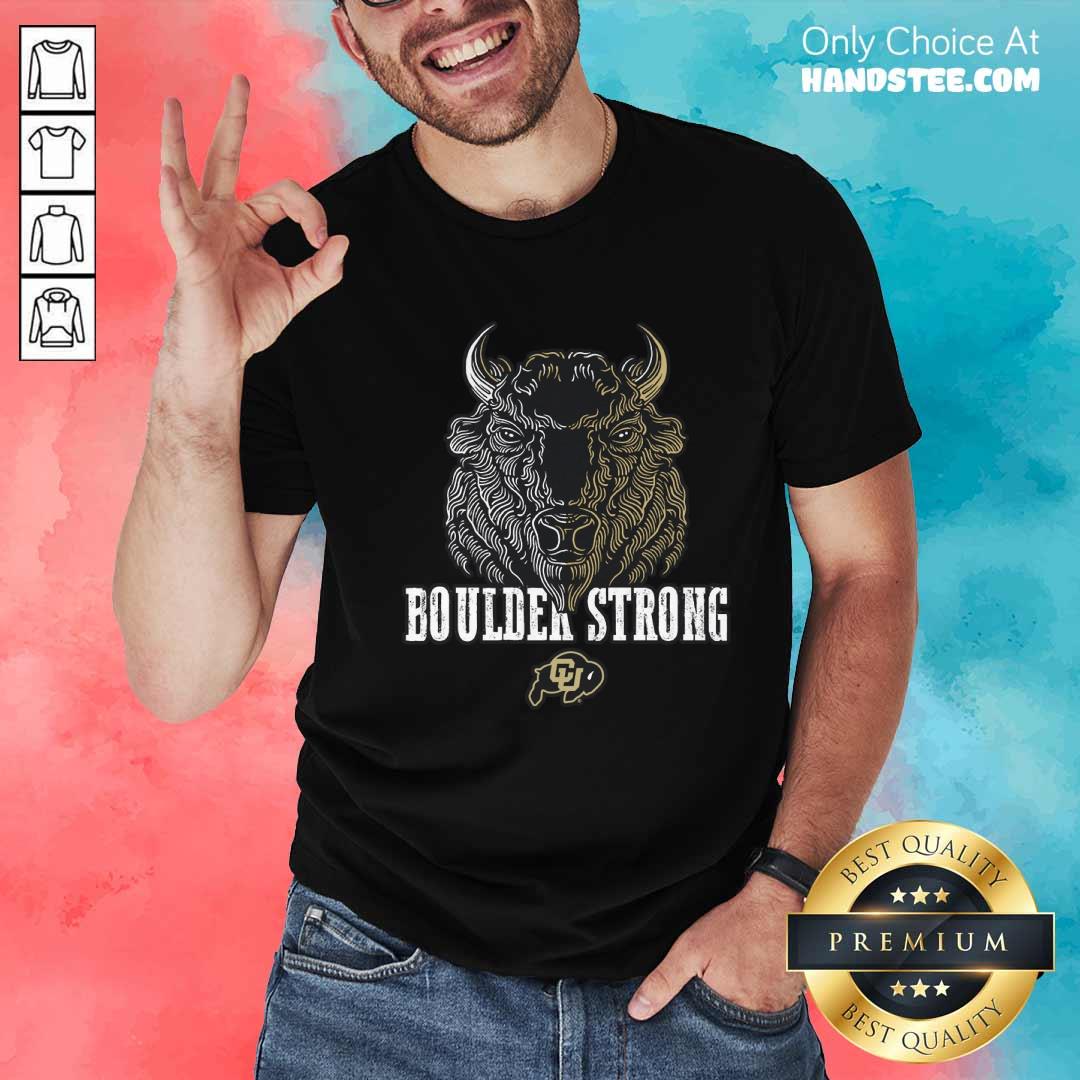 Shirt Premium Boulder Strong Colorado Buffaloes T-Shirt
