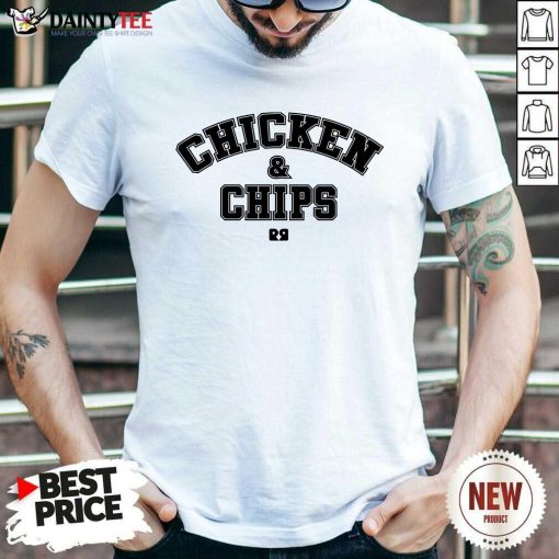 Premium Chicken And Chips T-shirt