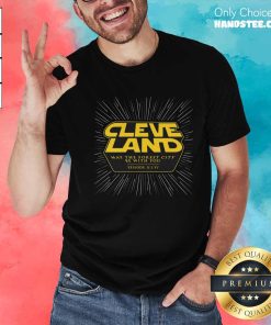 Premium Cleveland May The Forest City Be With You T-Shirt