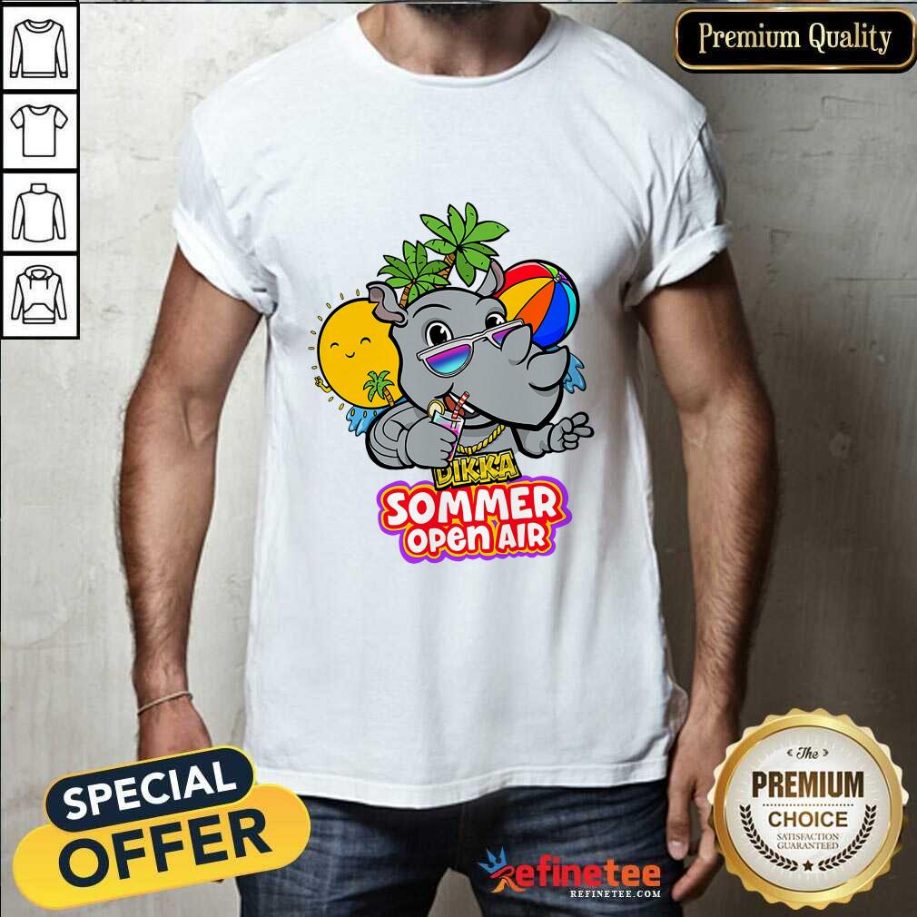 Shirt Premium Dikka Sommer Open Air T-shirt