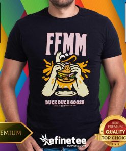 Premium Duck Duck Goose X Frankies Burgers T-shirt