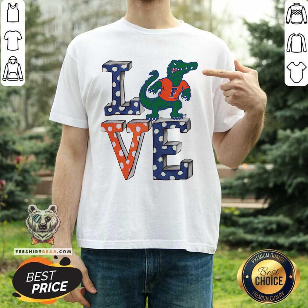 Shirt Premium Florida Gators Love T-Shirt