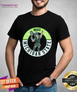 Premium Michigan State Tennis Sparty MSU T-Shirt