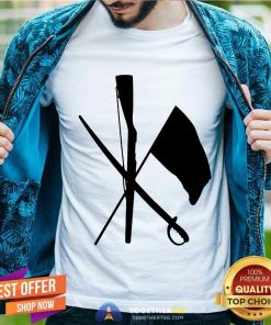 Premium Rifle Sabre Flag T-Shirt