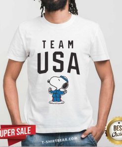 Premium Snoopy Team USA T-Shirt