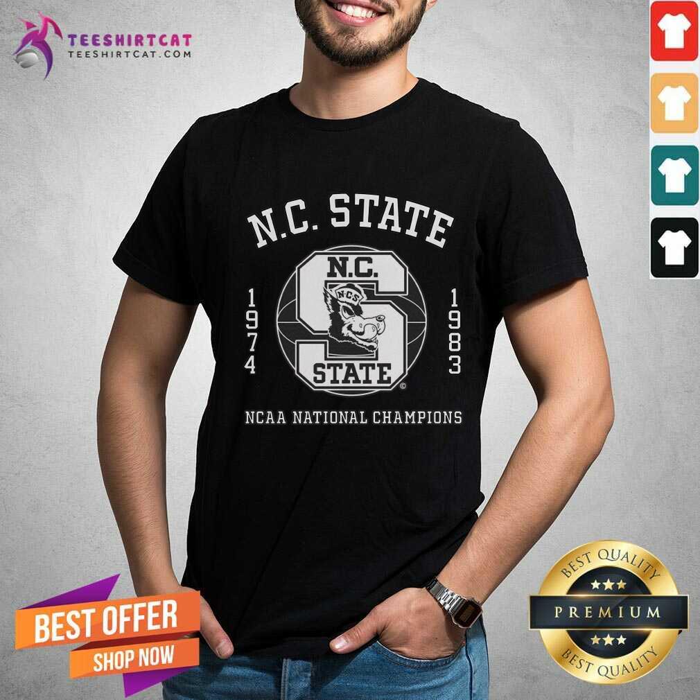 Shirt Pretty NC State 1974 1983 NCAA National Champions T-Shirt